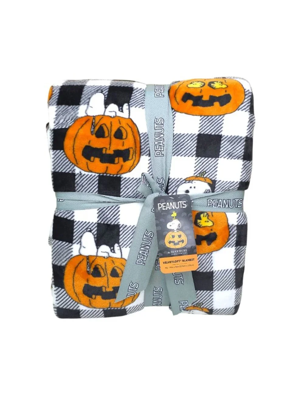 Peanuts Halloween VelvetLoft Queen Blanket 90